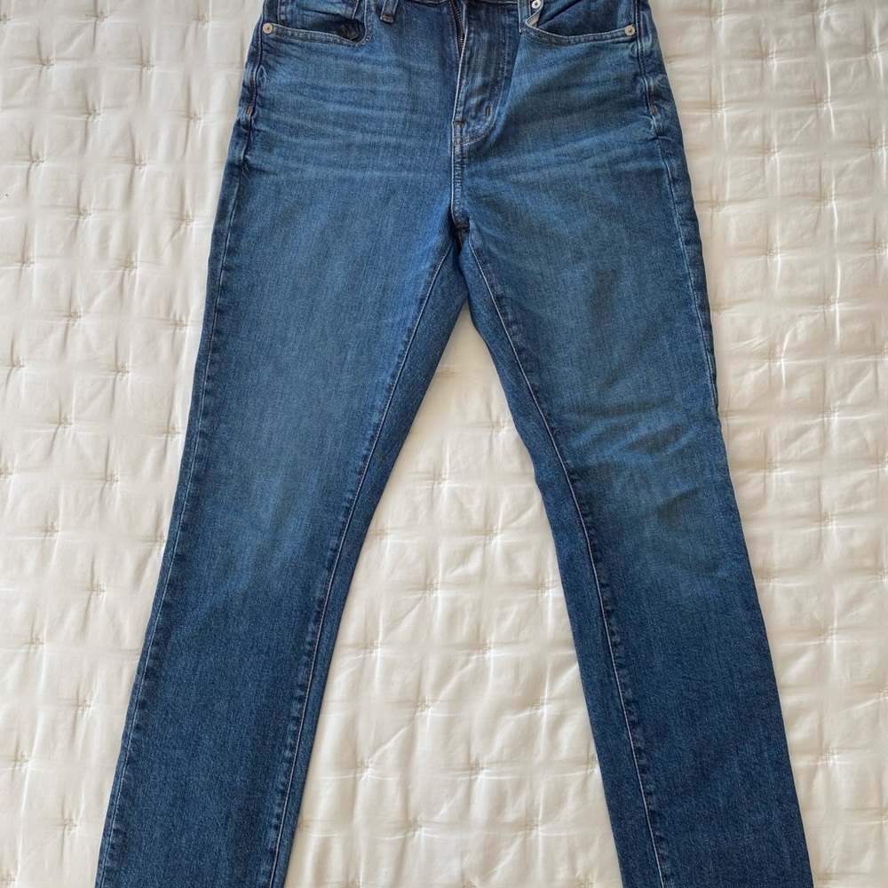 Madewell High-Rise Slim Boy Jeans